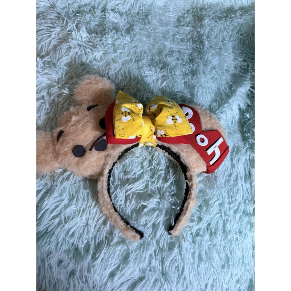 Disney Parks Minnie Ears Headband Custom Inspired Winnie The Pooh Fur
